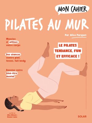 cover image of Mon cahier Pilates au mur